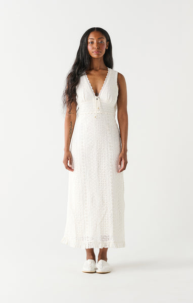 EVIE EYELET MAXI DRESS 2322007