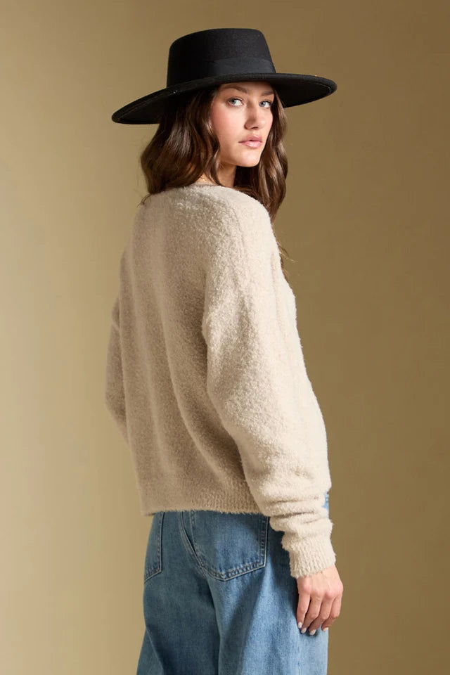 DOVERE TIE FRONT CARDIGAN