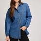 WHITNEY DENIM  BUTTON UP