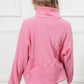 THE KRISTI HALF ZIP UP SWEATSHIRT