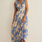 MALENE BLOOM FLORAL MAXI DRESS