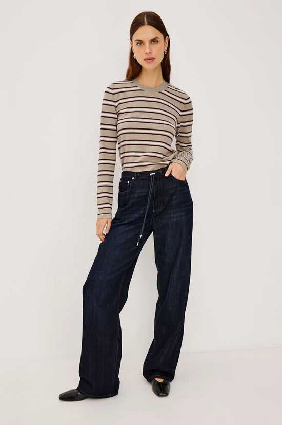 NORMANDIE TIE FRONT JEANS