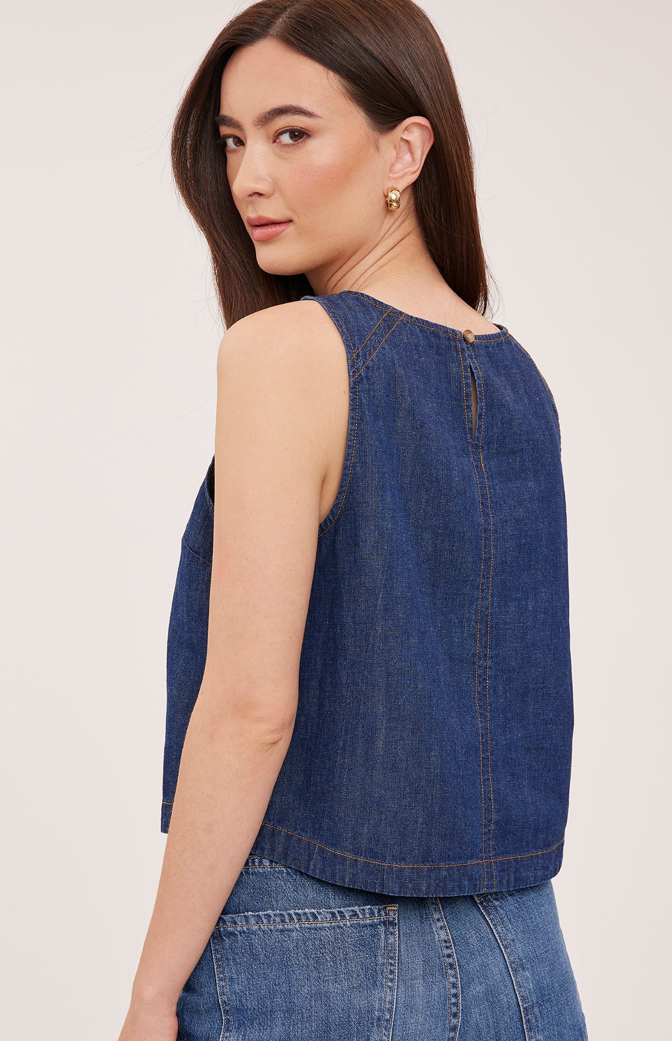 BLAISE DENIM TANK