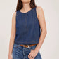 BLAISE DENIM TANK