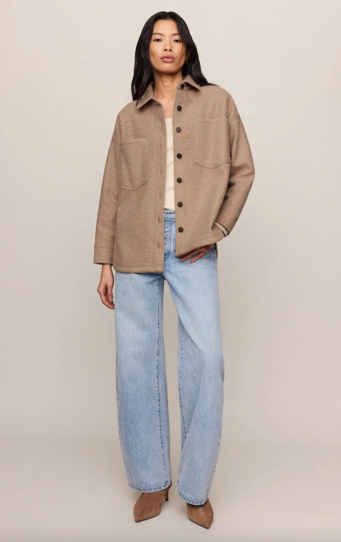 ALL DAY POODLE KNIT JACKET