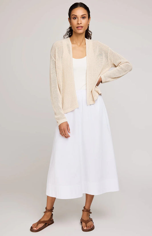 TOLEDO OPEN KNIT CARDIGAN GF-3102