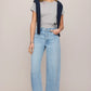 THE SHOW OFF HIGH RISE BOWED JEAN