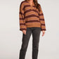 LEILANI LARGE STRIPE SWEATER