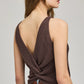 KELSIE KNIT HI NECK TANK
