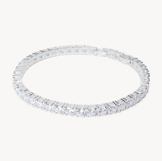 BOLD TENNIS BRACELET BY HILLBERG AND BERK
