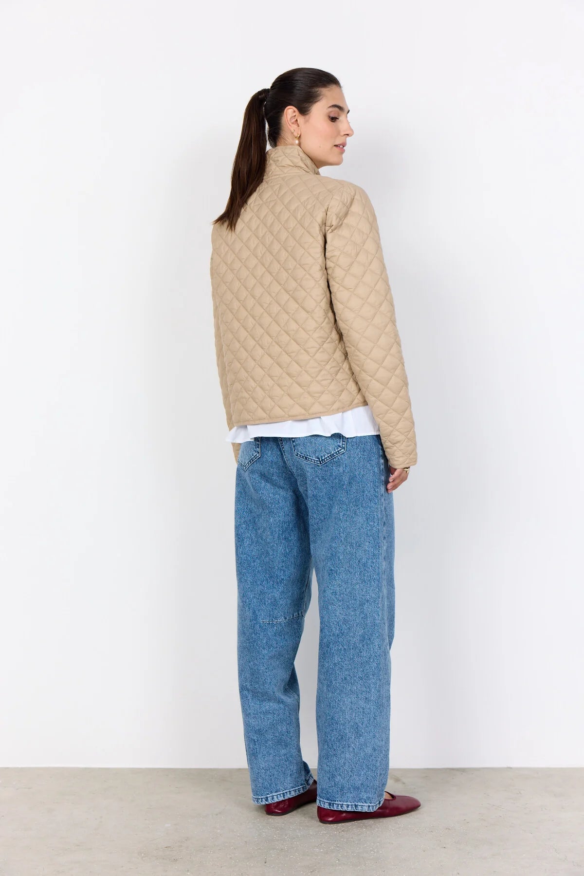 BENETE 2 QUILTED SHORT JACKET