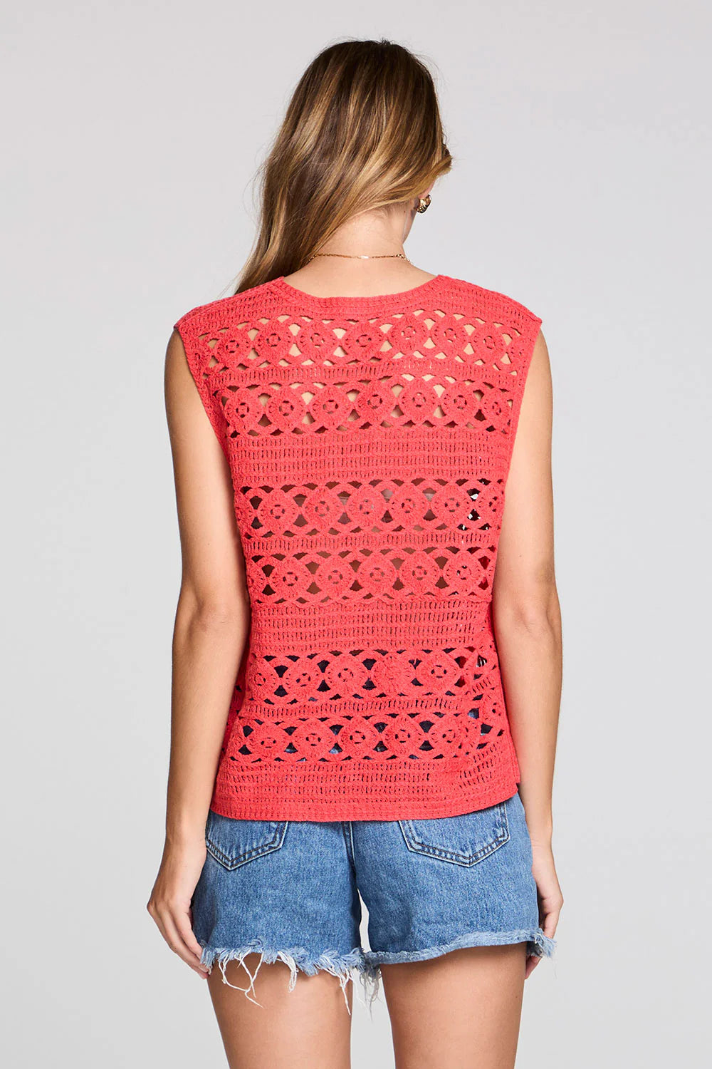 CHELSEE CROCHET VEST