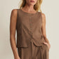 ROMAN LINEN VEST