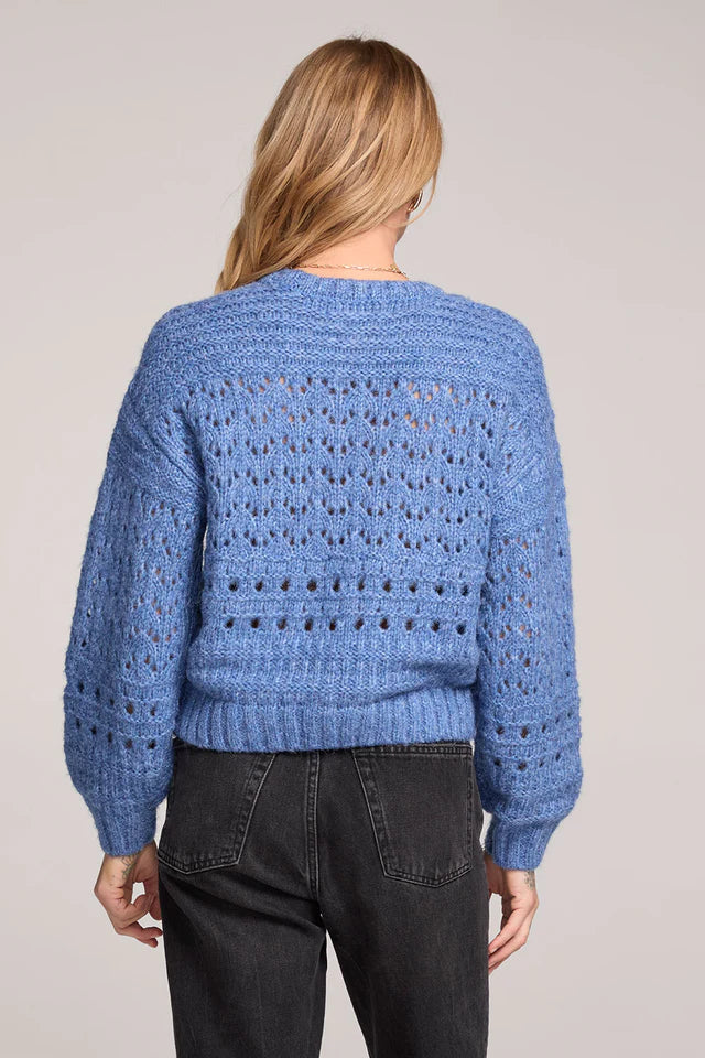 RONNIE 2 CUTOUT SWEATER