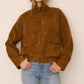 ASHTON SUEDE JACKET W/POCKETS