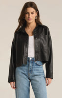 ALL DAY FAUX LEATHER JACKET ZJ243991