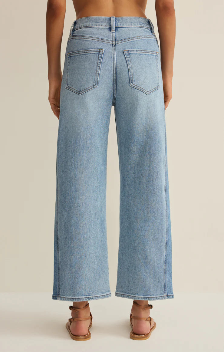 LUNA HIGH RISE CROP PANTS