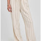 FINLEY STRIPED LINEN BLEND PANT