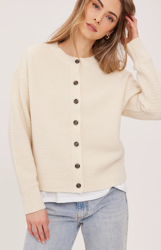 DIXIE BUTTON UP CARDIGAN