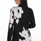 FLORAL STUDDED BUTTON BLOUSE 253814