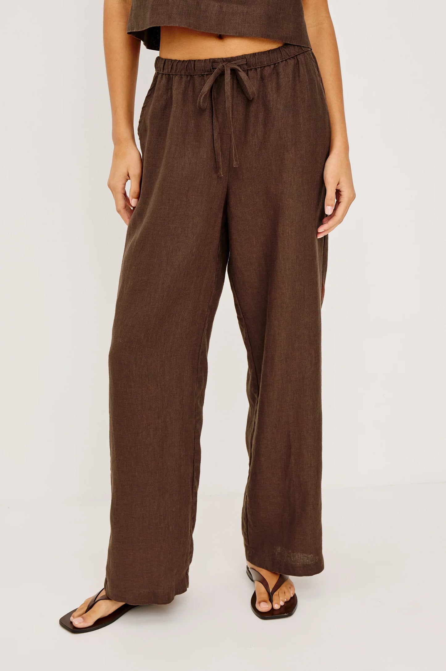 EMMIE LINEN PANT BY RAILS
