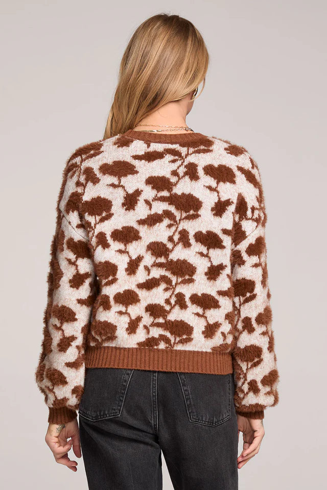MIMI  BLOOMING FLORAL SWEATER
