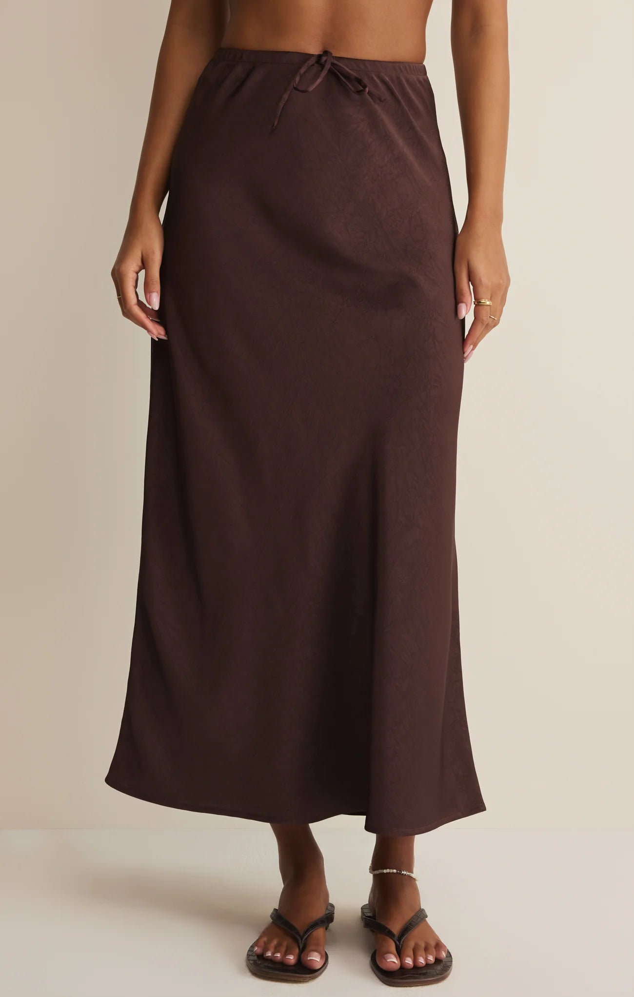 VIVA SATIN SKIRT