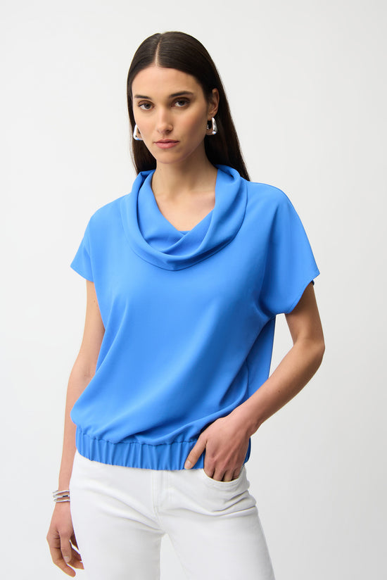 COWL NECK RELAXED PULLOVER