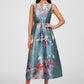 HARA TEA LENGTH DRESS