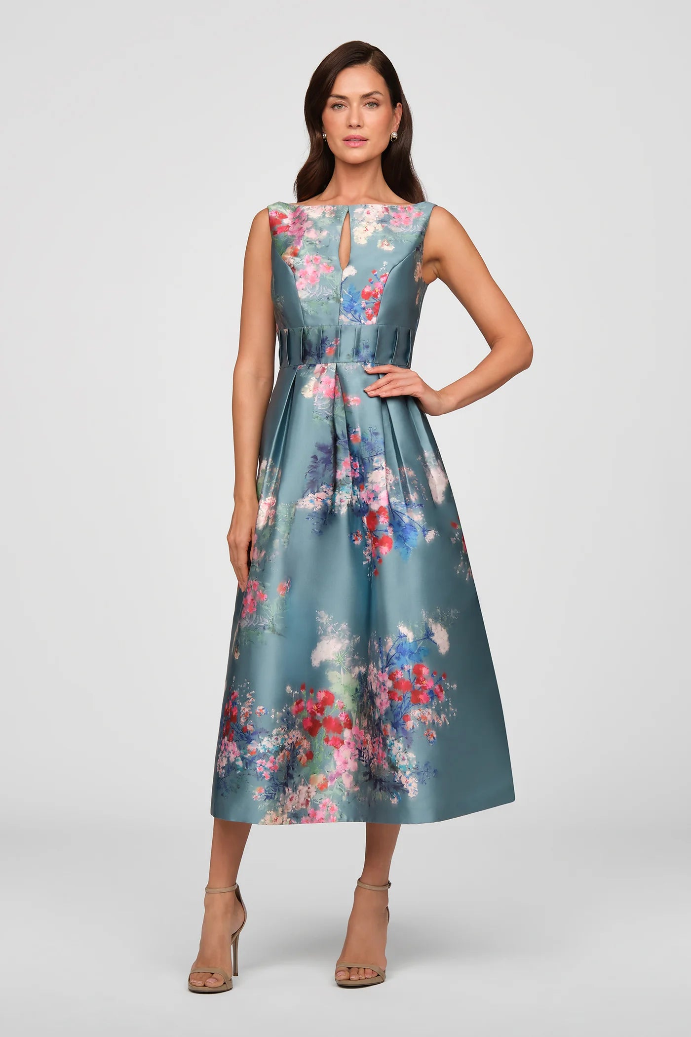 HARA TEA LENGTH DRESS