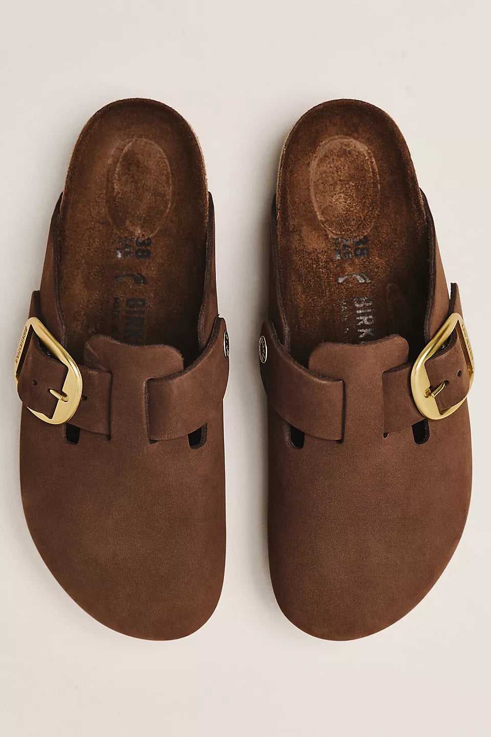 BOSTON BIG BUCKLE  NUBUCK TONAL NARROW