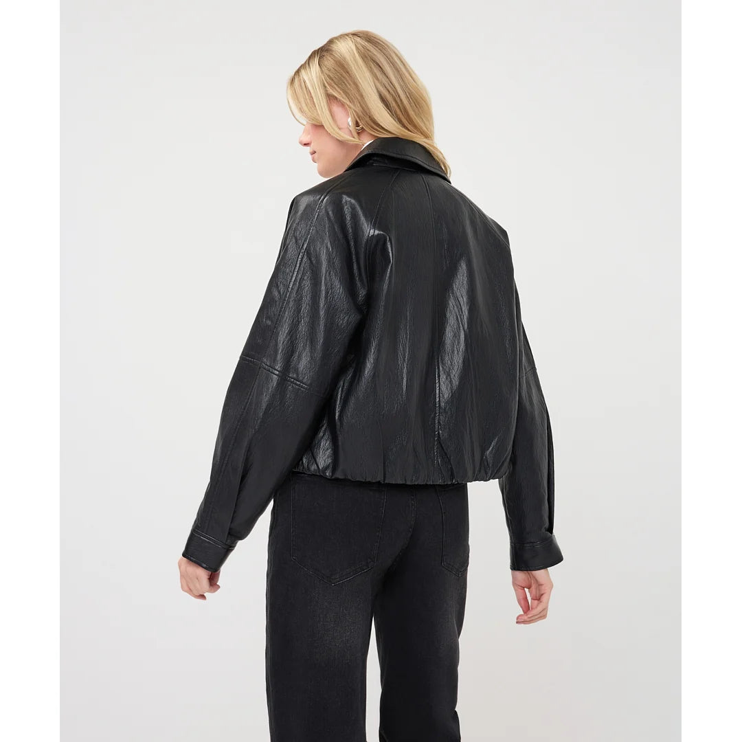 EMERSYN PU CRINKLE JACKET