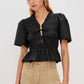 PORTIA TIE TOP BY RAILS