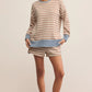 LAYER UP STRIPE SWEATSHIRT ZLT253990