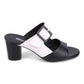 CONRADE SLIP ON LEATHER HEEL