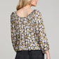 REBEKKA L/S FLORAL TOP S3517