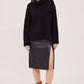 RUNA FUNNEL NECK SWEATER