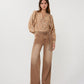 THE HARTLEY  COLORED WIDE LEG BELTED JEAN
