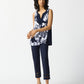 WOVEN SLEEVELESS A LINE TOP 242233