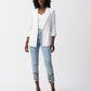 WOVEN JACQUARD BOXY BLAZER 242034