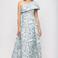 THE NADIA ONE SHOULDER JACQUARD