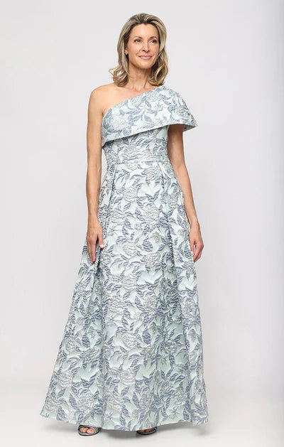 THE NADIA ONE SHOULDER JACQUARD
