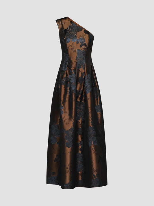 BRYNLEE ONE SHOULDER GOWN
