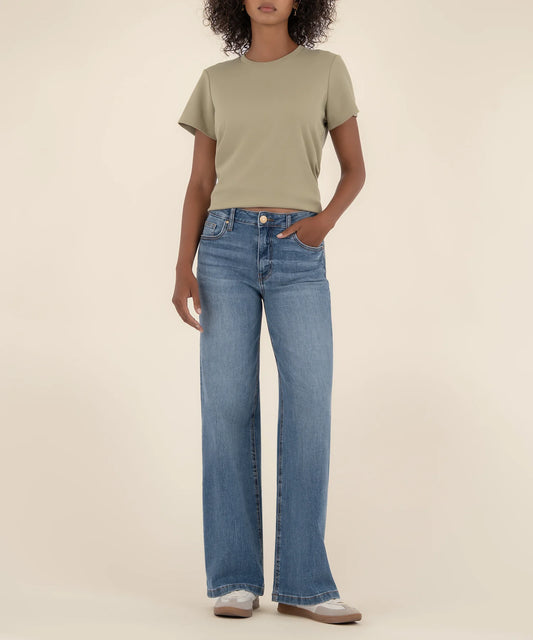 JEAN HIGH RISE WIDE LEG