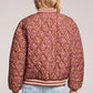 SUNI FLORAL QUILTED BOMBER