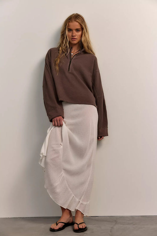 CELESTE QUARTERZIP BY FREE PEOPLE