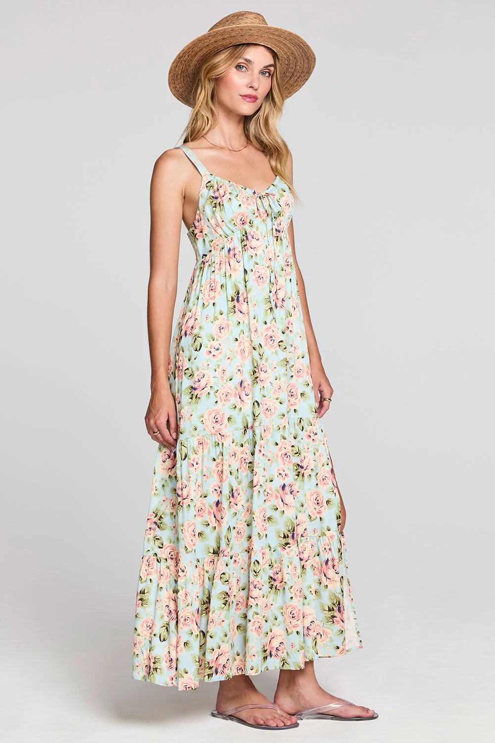 JAYLEY FLORAL MIDI DRESS