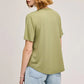JAMIE V NECK TSHIRT GF-2503