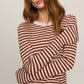 JUNIE LONG SLEEVE STRIPE TEE