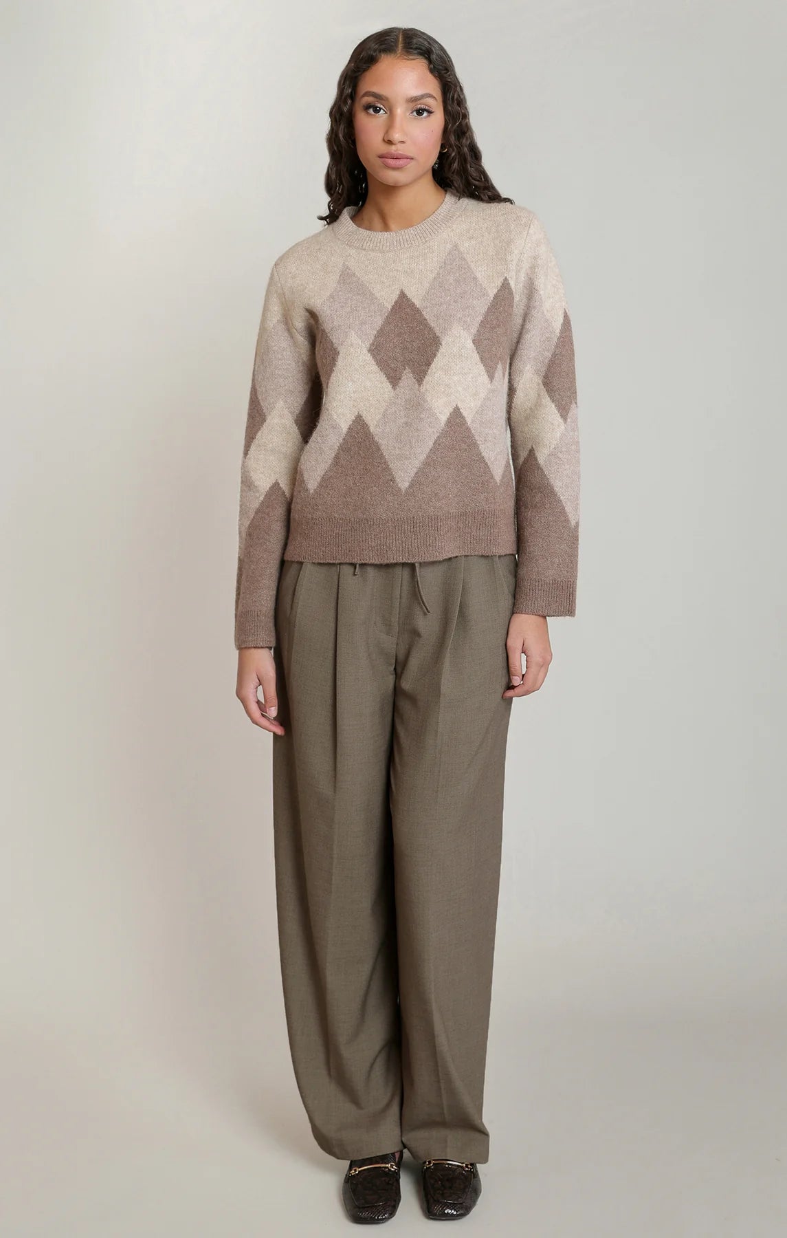THE SHANNON DIAMOND SWEATER